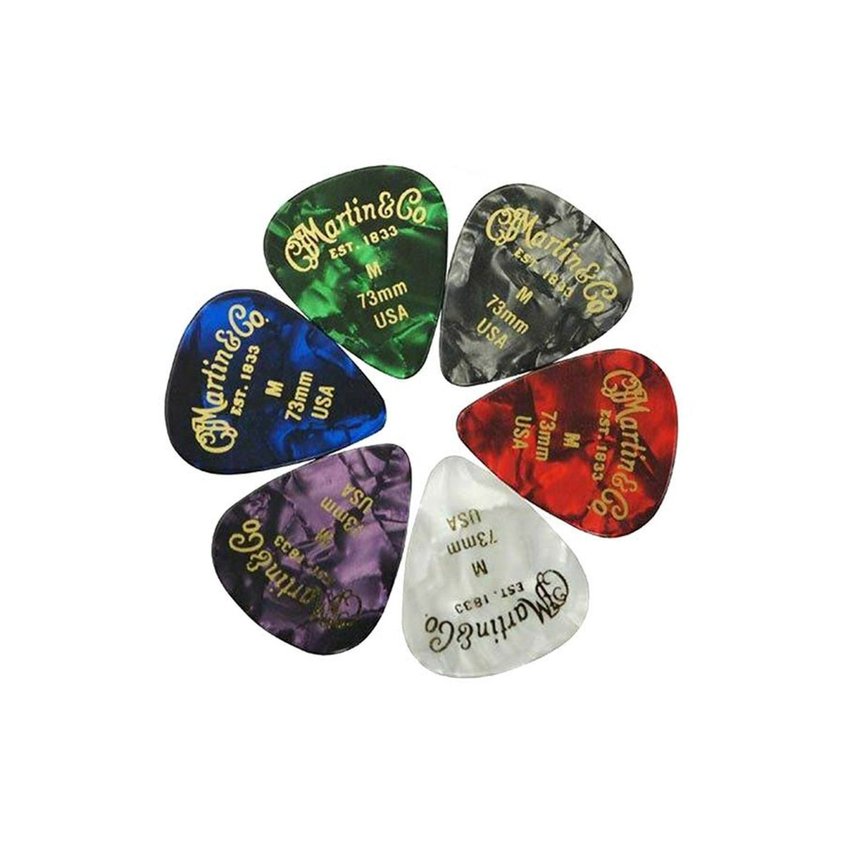 Martin SPA 18A0096 multi-pack pick set met 6 stuks 351 vorm picks