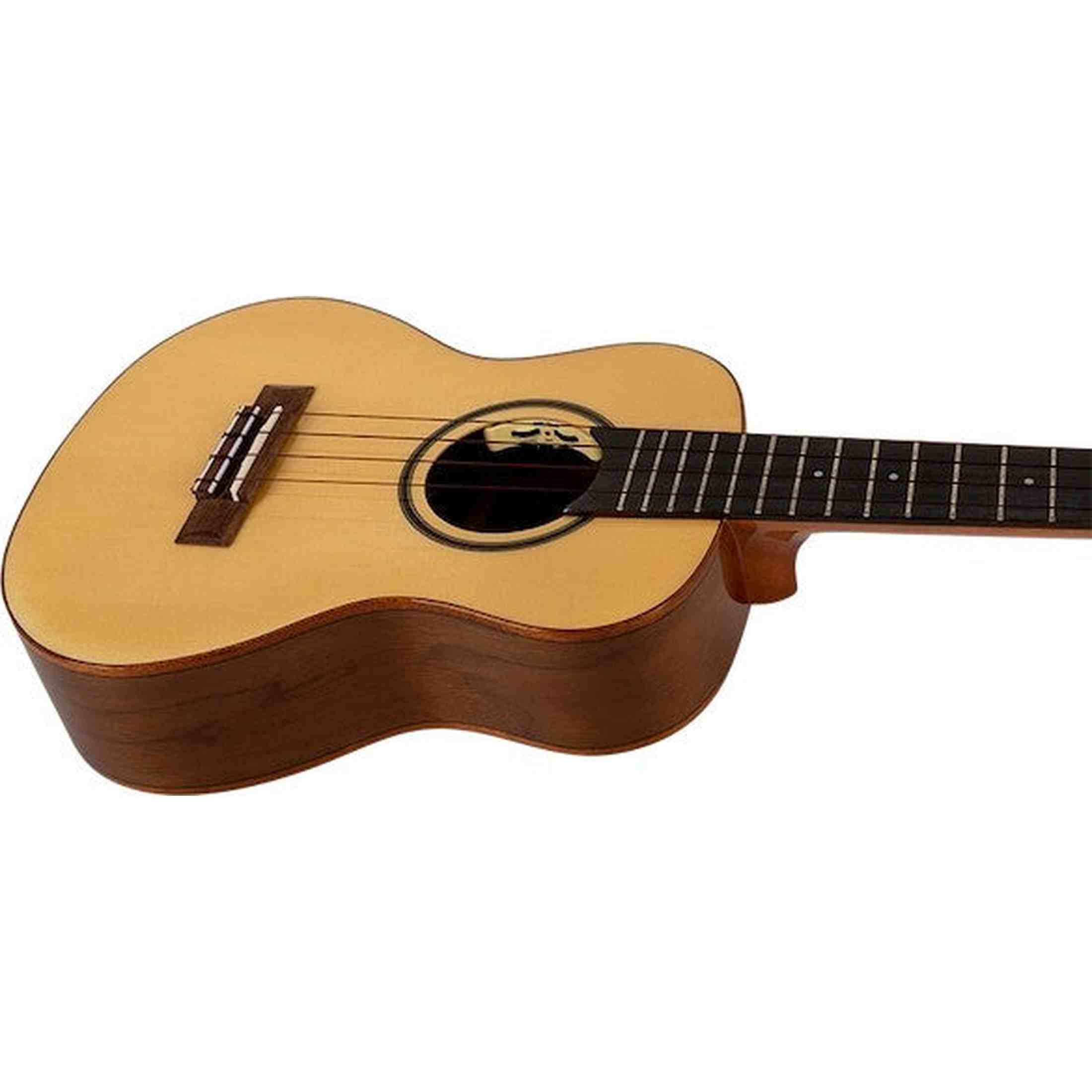 Flight Sophia CE Elektrisch-Akoestische Concert Ukulele met Solid Spruce Top, Walnut Body en Double B1U Pickup