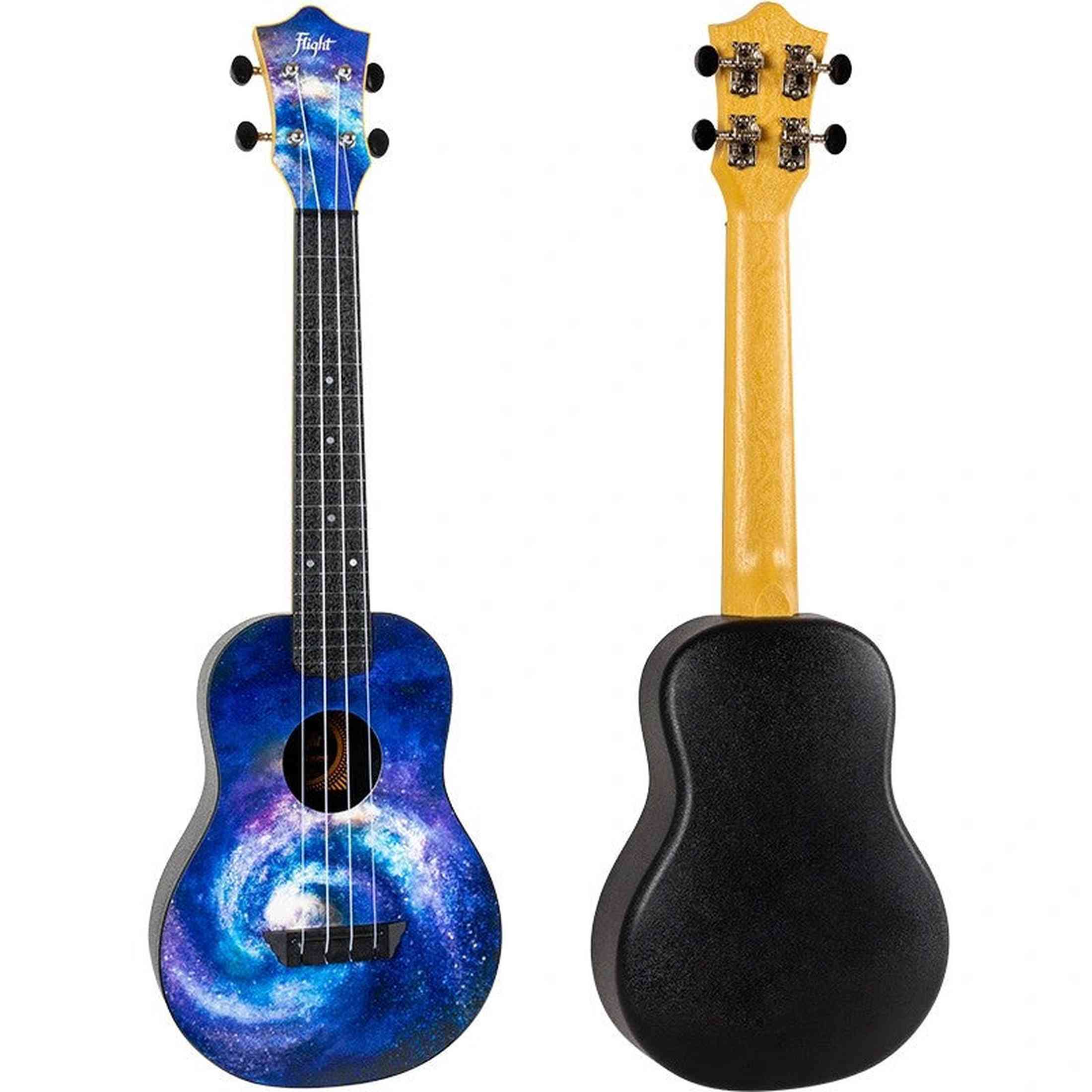 Flight TUC-40 SPACE Concert Ukulele met Linden Top, ABS Body en Aquila Nylgut Snaren