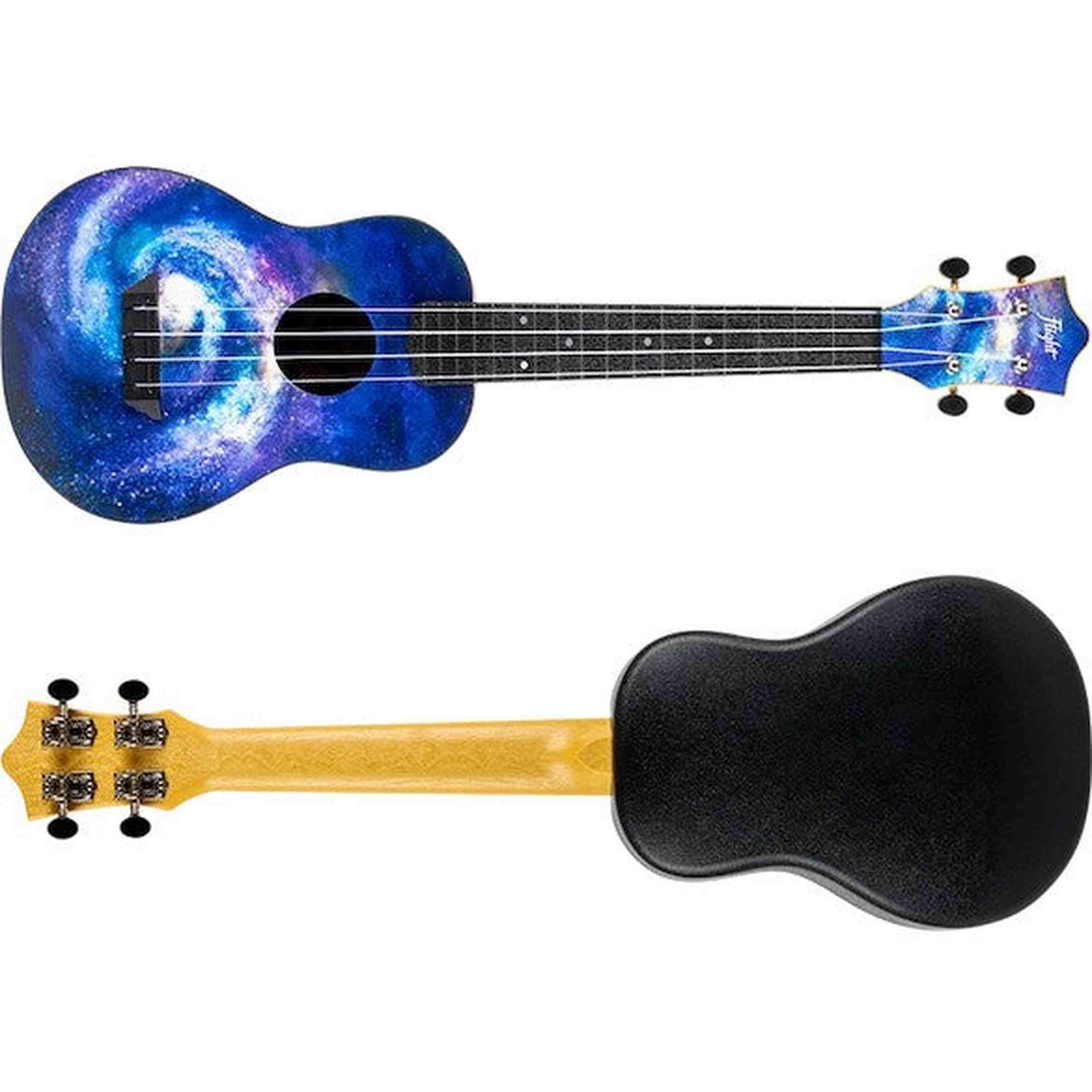 Flight TUC-40 SPACE Concert Ukulele met Linden Top, ABS Body en Aquila Nylgut Snaren