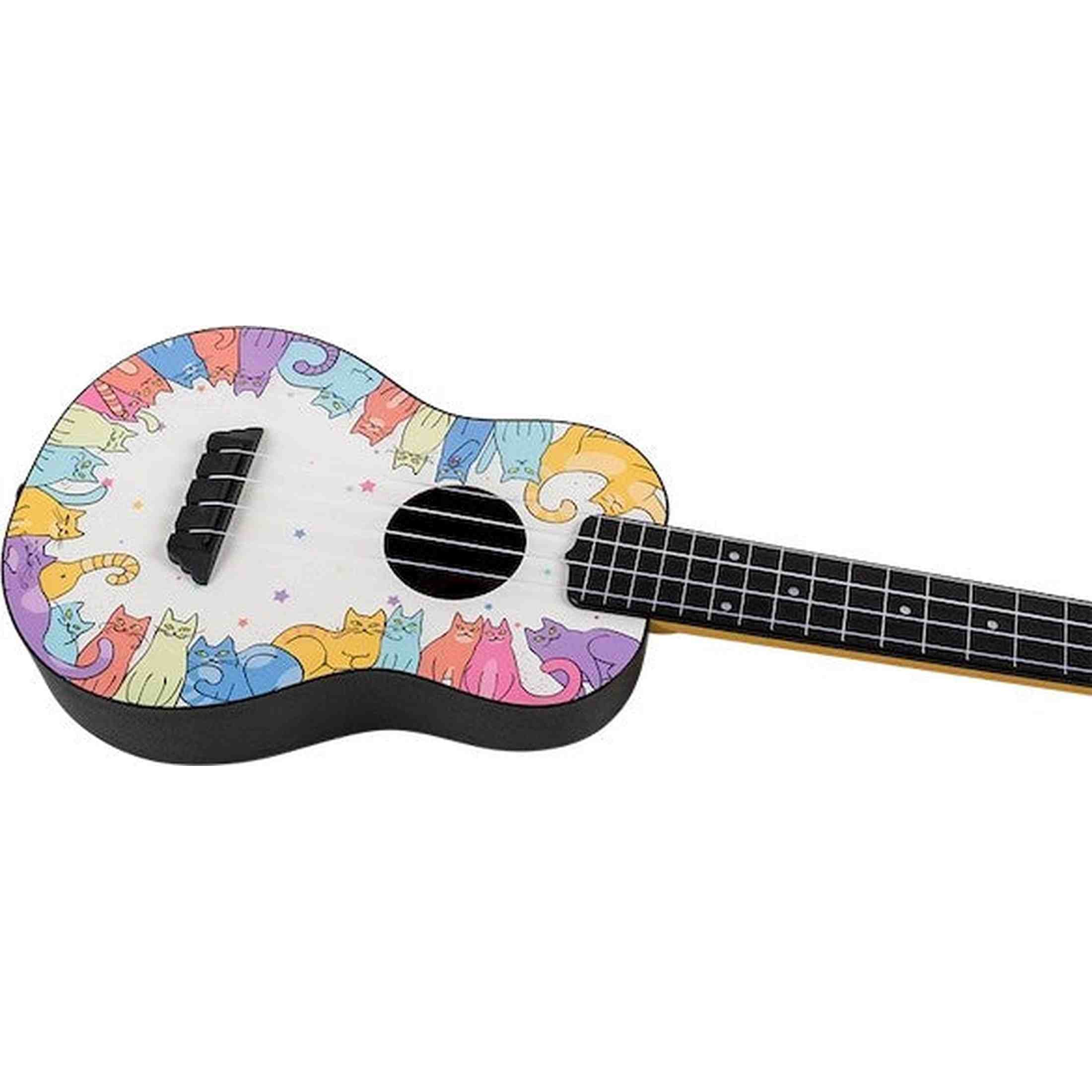 Flight TUC-KITTY Concert Ukulele met Linden Top, ABS Body en Aquila Nylgut Snaren