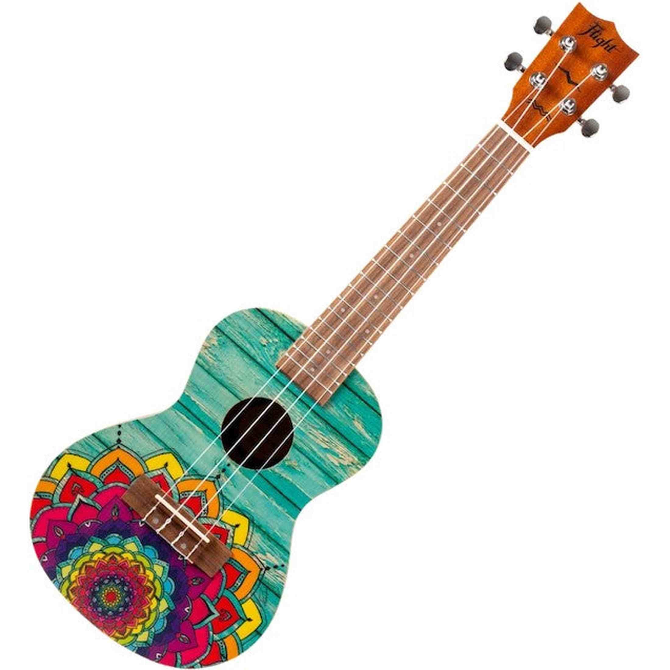 Flight AUC-33 Mansion Concert Ukulele met Spruce Top, Sapele Body en Aquila Nylgut Snaren