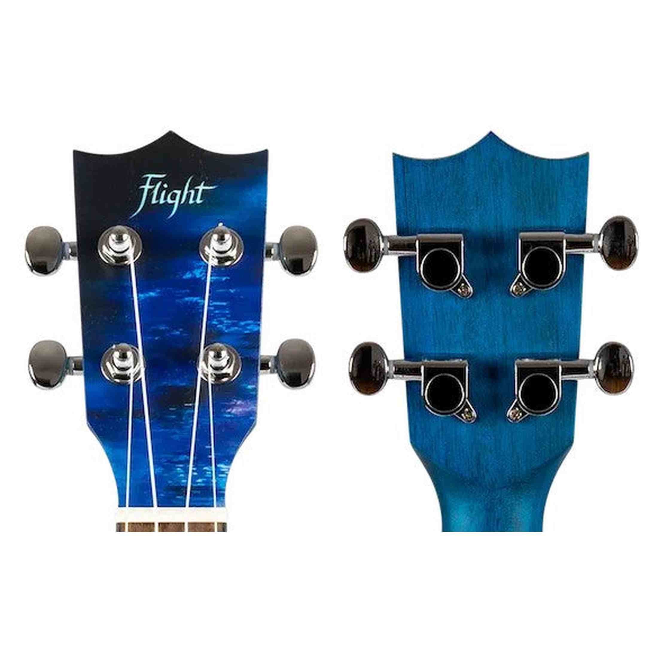 Flight AUC City Elise Ecklund Signature Concert Ukulele met Spruce Top, Okoume Body en Aquila Nylgut Snaren