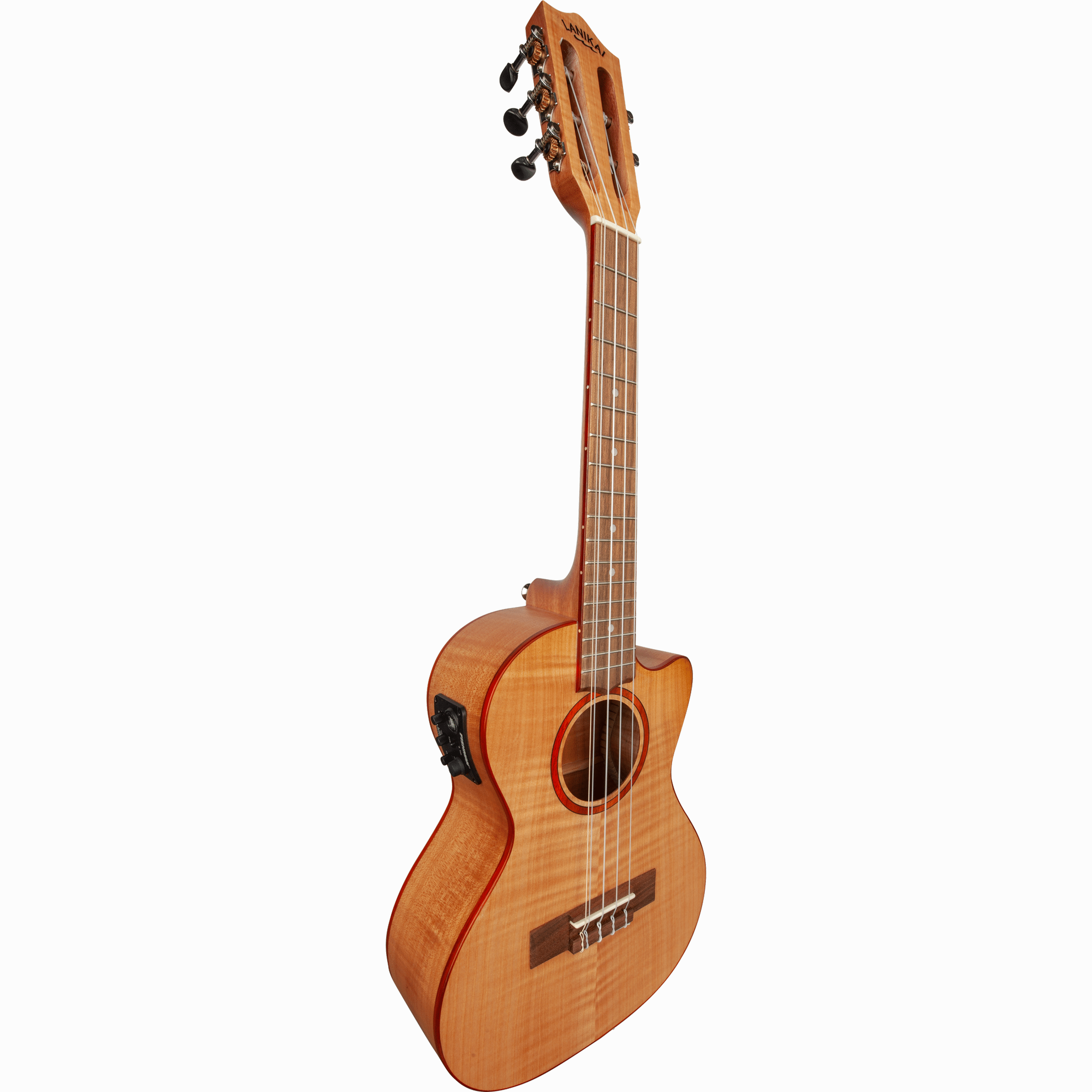 LANIKAI LKUFM-5CET Tenorukelele,Flame Maple-serie,5 snaren,Lage/hoge G,voorverste
