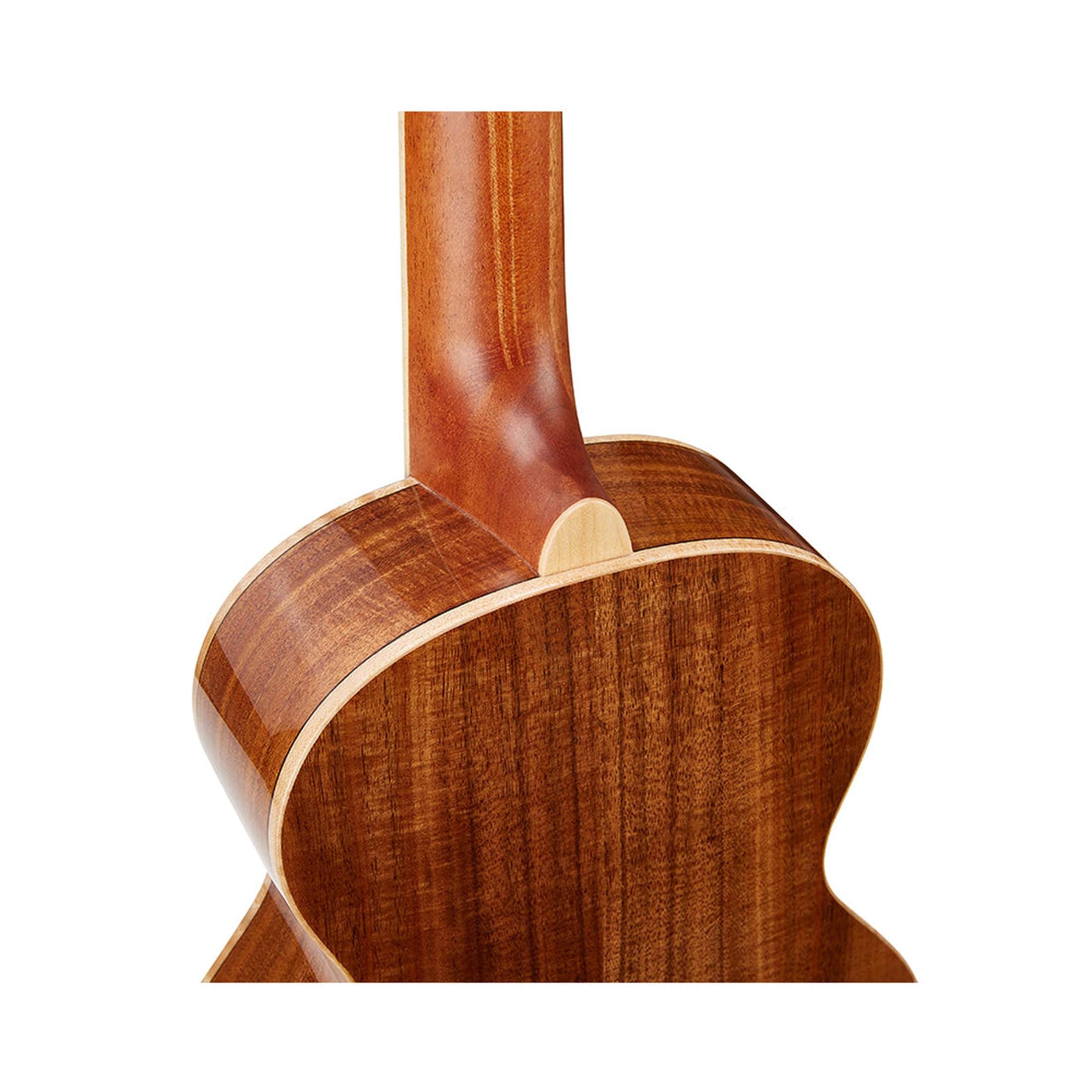 TOM M9E Tenor Ukelele met Massief Acacia en Pickup met effecten Inclusief Koffer