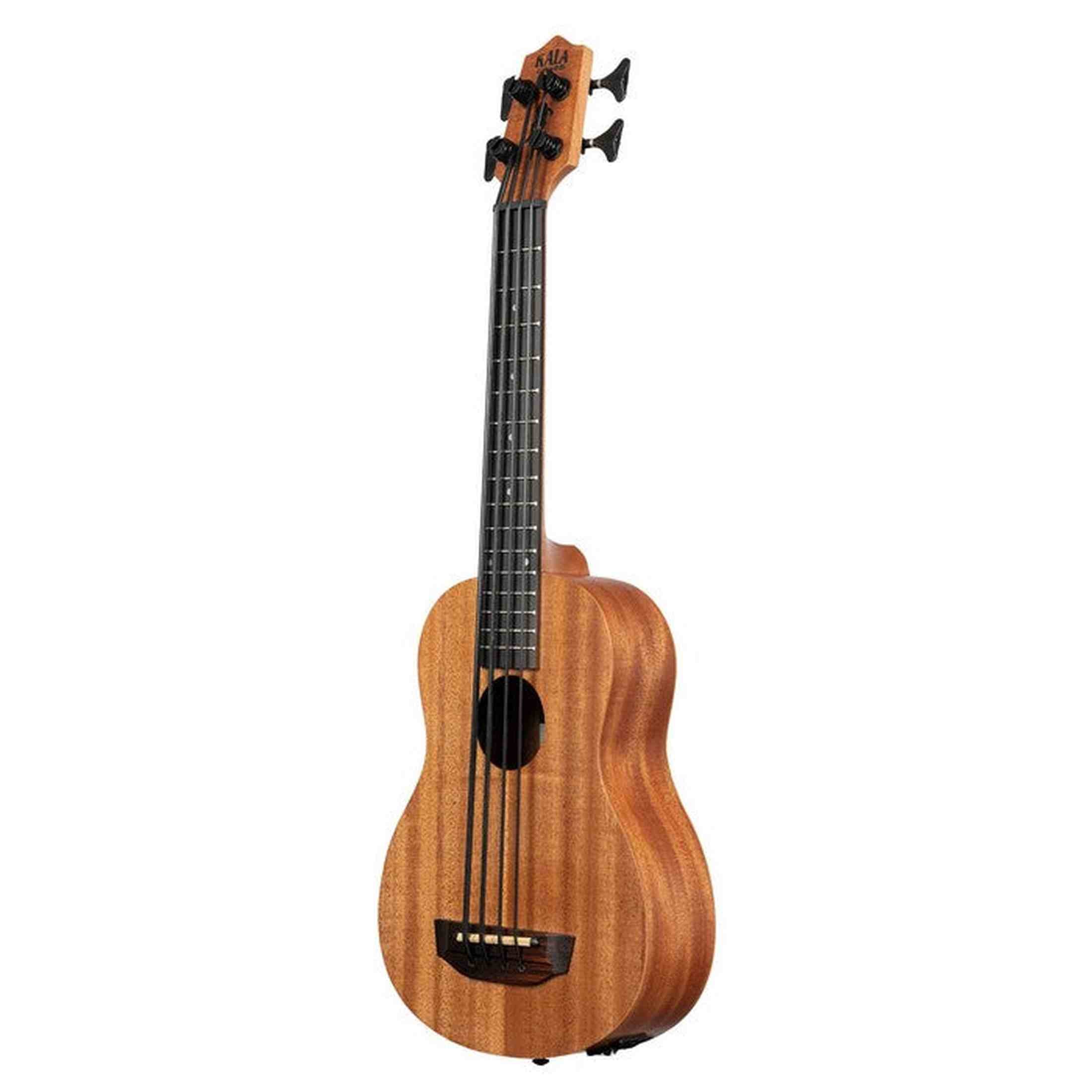 Kala Nomad U•BASS® Mahonie, Actieve EQ, Aquila Thunderblack® Snaren