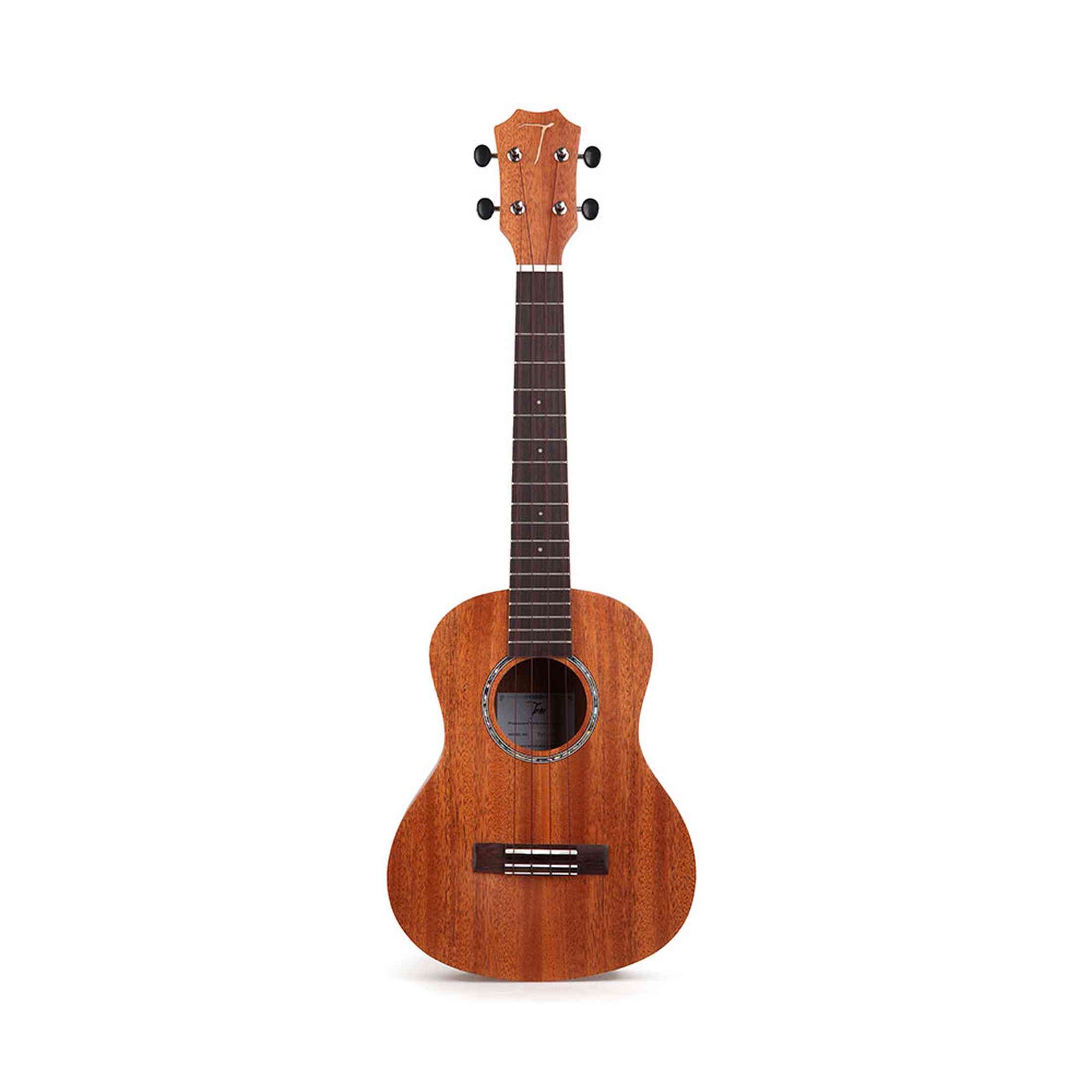 TOM 230 Concert Ukulele Massief Mahonie met Walnoot Toets en Brug