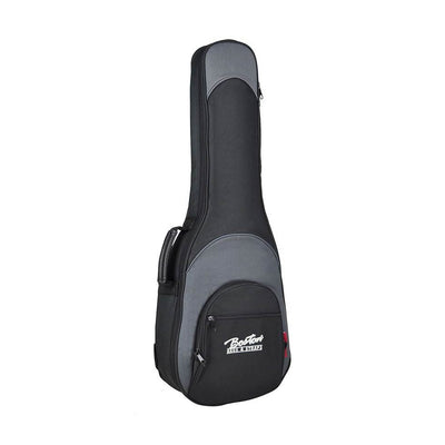 Boston UKB-25-BG Super Packer Gigbag voor Bariton Ukelele – 25 mm Voering, Zwart/Grijs