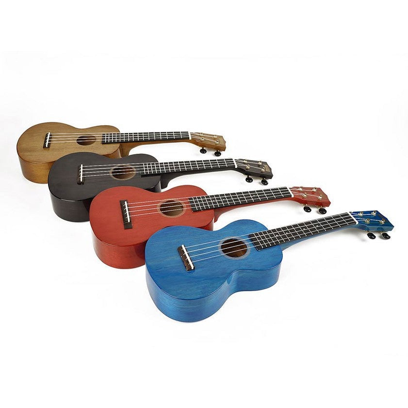 Mahalo MH2TBK Hano Series Concert Ukulele Transparant Zwart