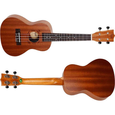 Flight NUC310 Concert Ukulele met African Sapele Body, Bone Topkam en 18 Frets