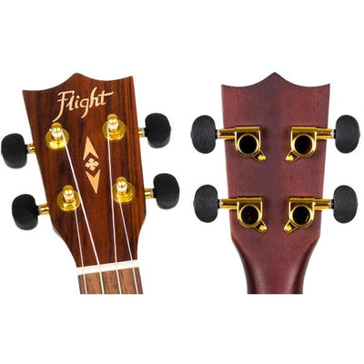Flight ALMDUC460 DUC460 Concert Ukulele - Amara Met Tas