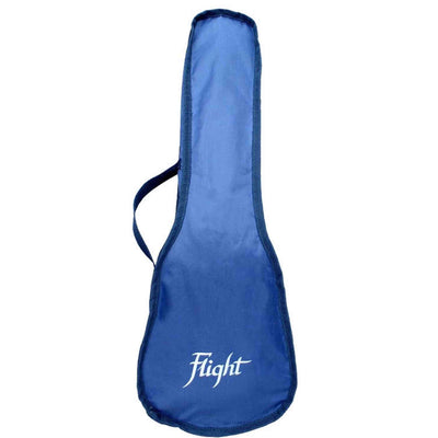Flight TUS-35 WH Soprano Ukulele Wit met Linden Top, ABS Body en Aquila Snaren