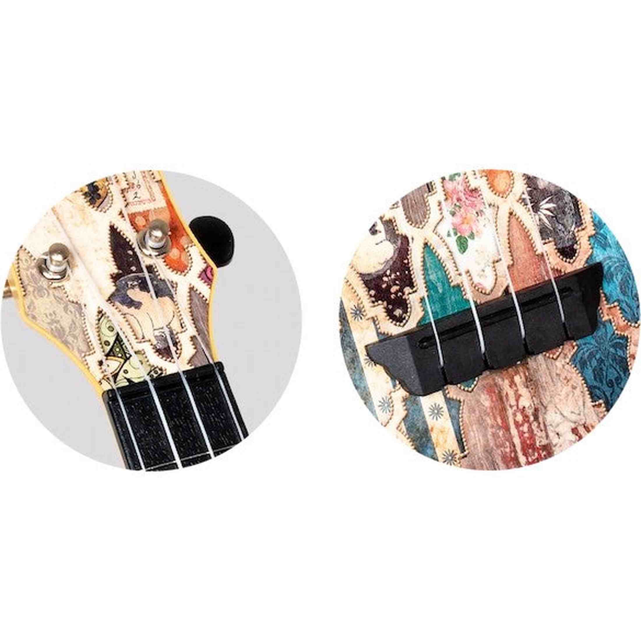 Flight TUS-40 GRANADA Soprano Ukulele met Linden Top, ABS Body en Aquila Snaren