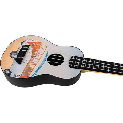 Flight TUS-25 BUS Soprano Ukulele met Linden Top, ABS Body en Aquila Snaren