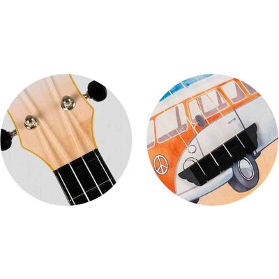 Flight TUS-25 BUS Soprano Ukulele met Linden Top, ABS Body en Aquila Snaren