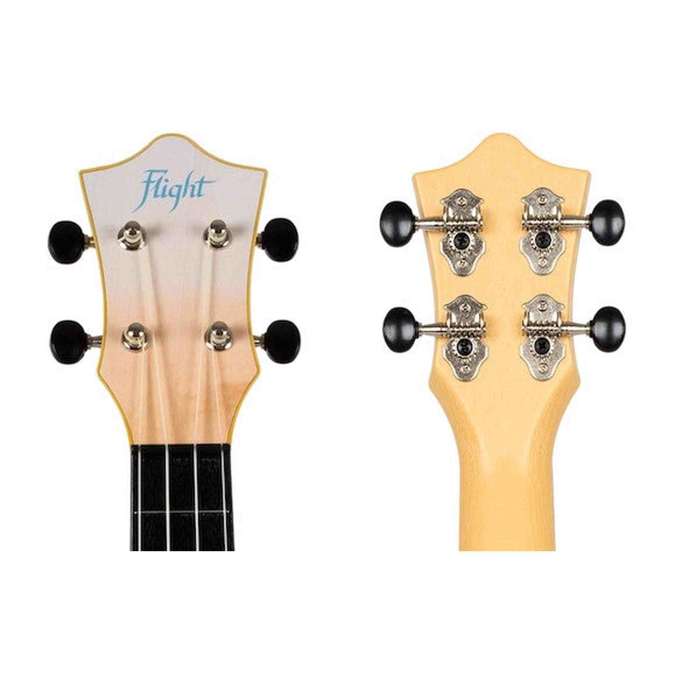Flight TUS-25 BUS Soprano Ukulele met Linden Top, ABS Body en Aquila Snaren
