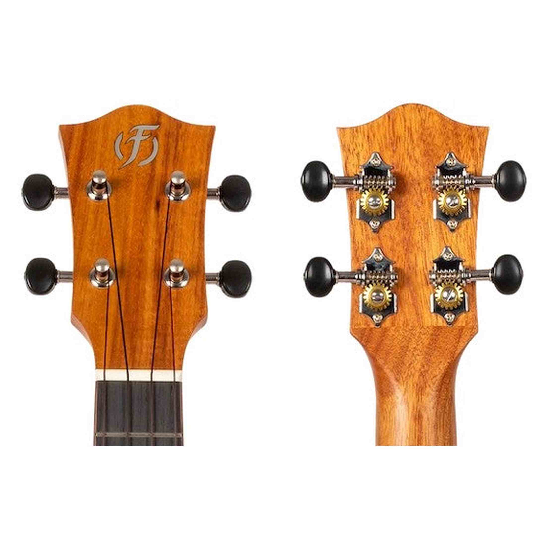Flight Leia TE Elektrisch-Akoestische Tenor Thinline Ukulele met Solid Cedar Top, Acacia Body en Double B1U Pickup