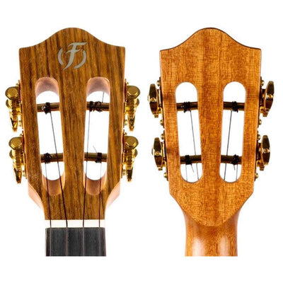 Flight Diana CE Soundwave Elektrisch-Akoestische Concert Ukulele met Solid Cedar Top, Walnut Body en Soundwave Effects Systeem