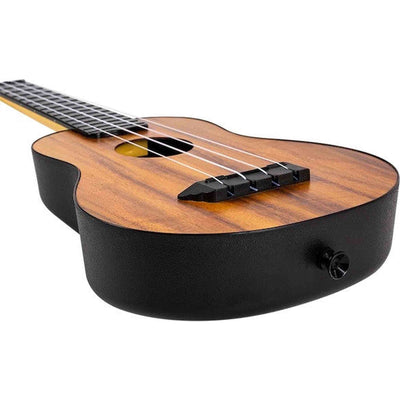 Flight TUS-55 ACACIA Soprano Ukulele met Gelamineerde Acacia Top, ABS Body en Aquila Super Nylgut Snaren