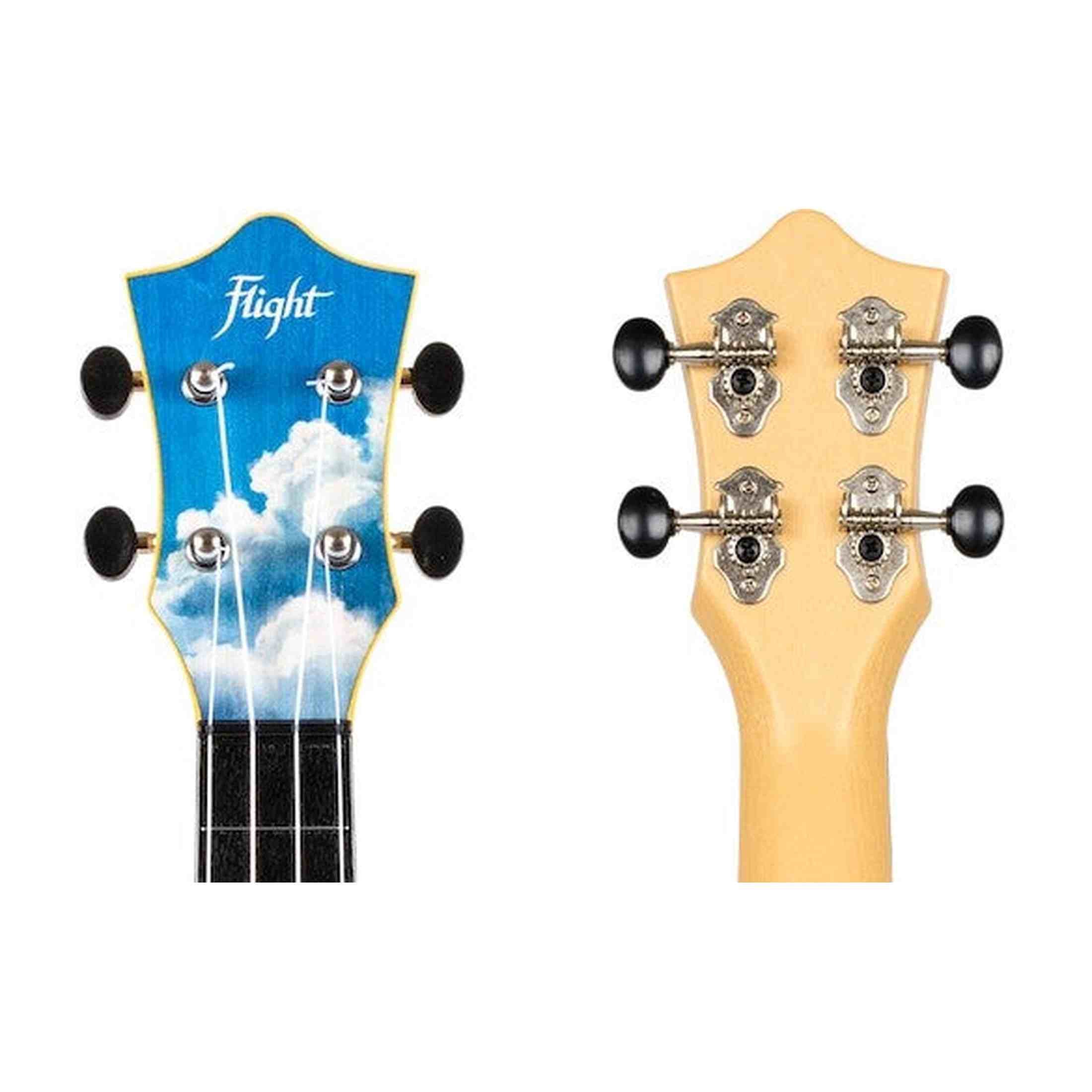 Flight TUS-30 SLO Soprano Ukulele met Linden Top, ABS Body en Aquila Super Nylgut Snaren