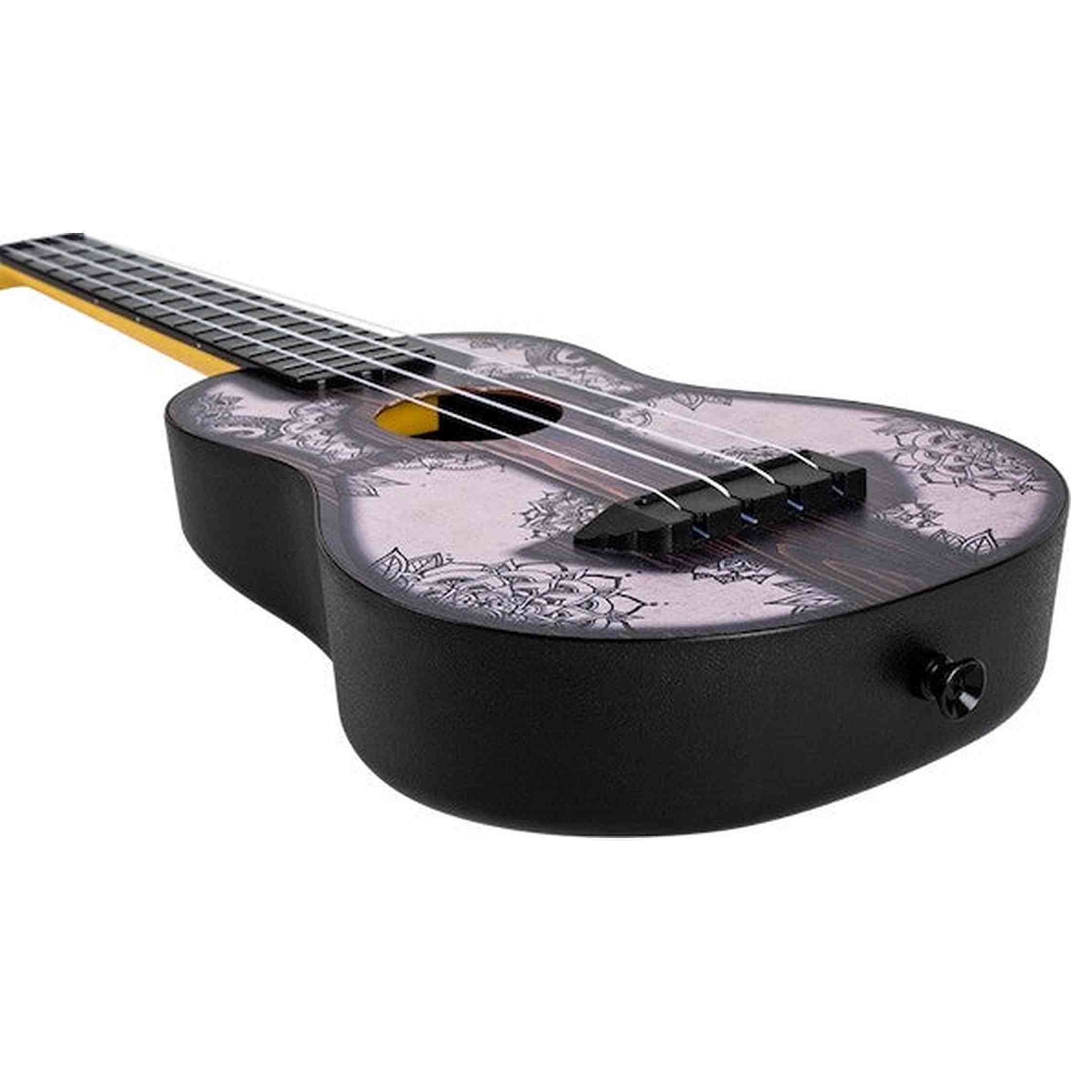 Flight TUS-40 MW Soprano Ukulele Mandala Wood met Linden Top, ABS Body en Aquila Super Nylgut Snaren