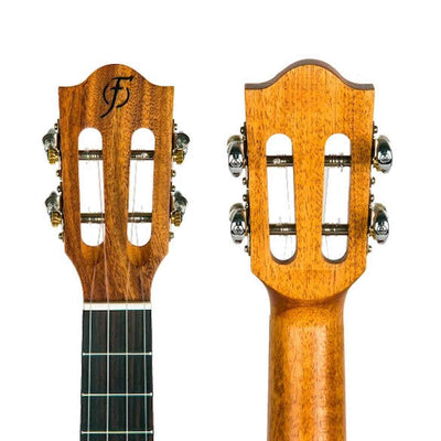 Flight Victoria Concert Soundwave Ukulele met Solid Sitka Spruce Top, Acacia Body en Soundwave Pickup Systeem