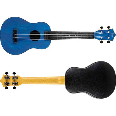 Flight TUC-35 DB Concert Ukulele Donkerblauw met Linden Top, ABS Body en Aquila Nylgut Snaren