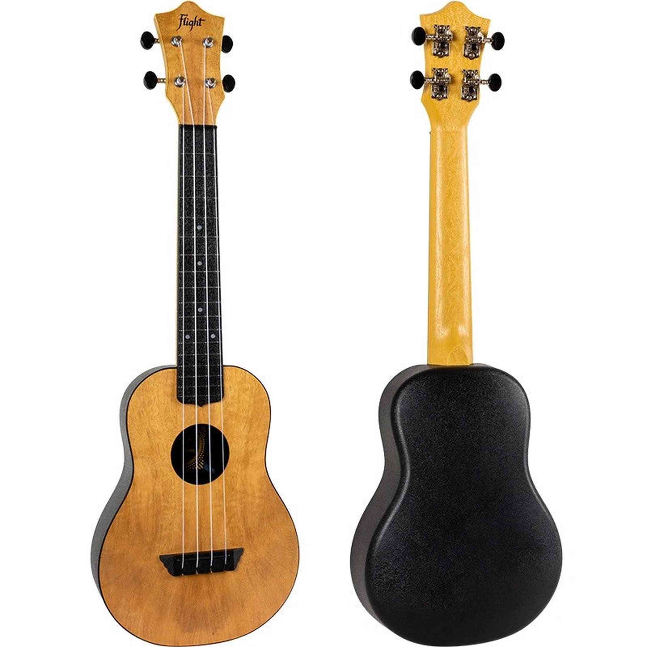 Flight TUC-55 MANGO Concert Ukulele met Gelamineerde Mango Top, ABS Body en Aquila Nylgut Snaren