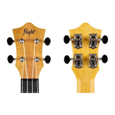 Flight TUC-55 MANGO Concert Ukulele met Gelamineerde Mango Top, ABS Body en Aquila Nylgut Snaren