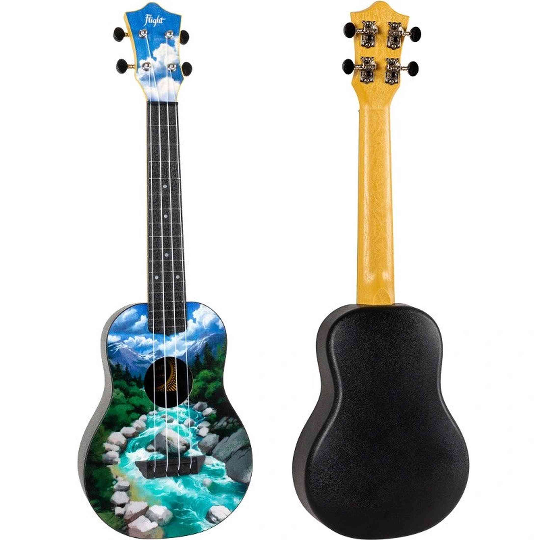 Flight TUC-30 SLO Concert Ukulele Slovenia met Linden Top, ABS Body en Aquila Nylgut Snaren