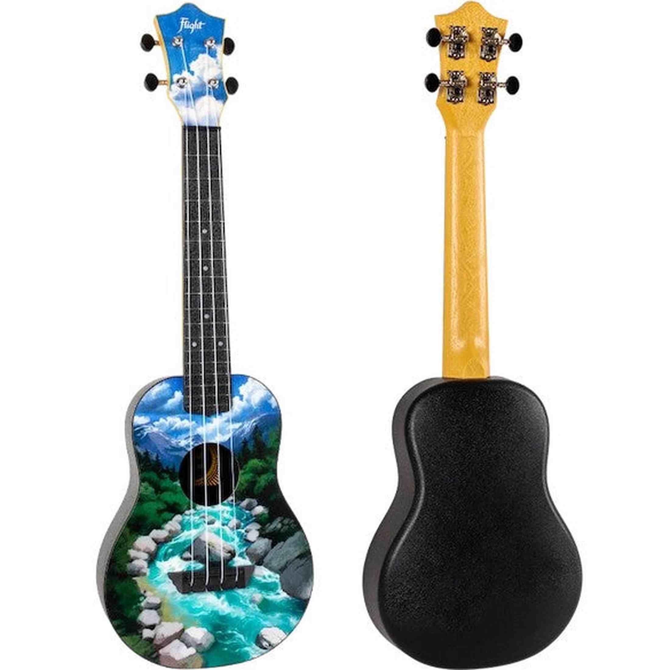 Flight TUC-30 SLO Concert Ukulele Slovenia met Linden Top, ABS Body en Aquila Nylgut Snaren