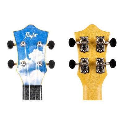 Flight TUC-30 SLO Concert Ukulele Slovenia met Linden Top, ABS Body en Aquila Nylgut Snaren