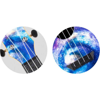 Flight TUC-40 SPACE Concert Ukulele met Linden Top, ABS Body en Aquila Nylgut Snaren