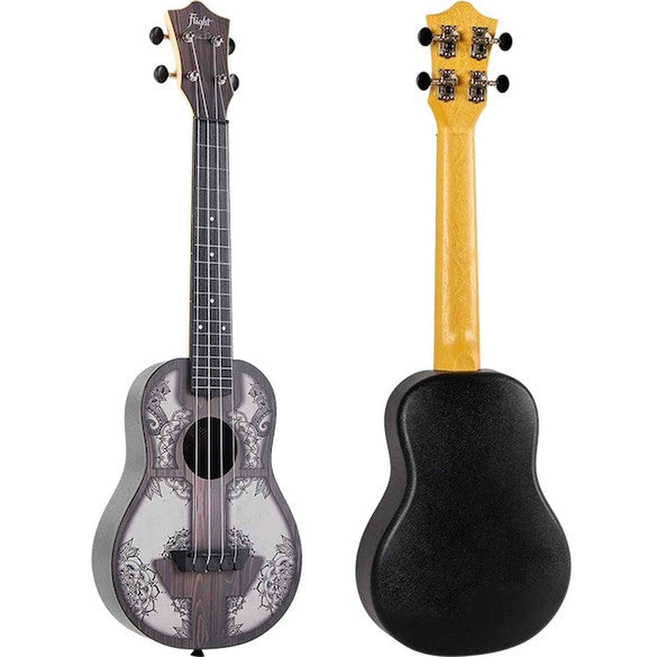 Flight TUC-40 MW Mandala Concert Ukulele met Linden Top, ABS Body en Aquila Nylgut Snaren