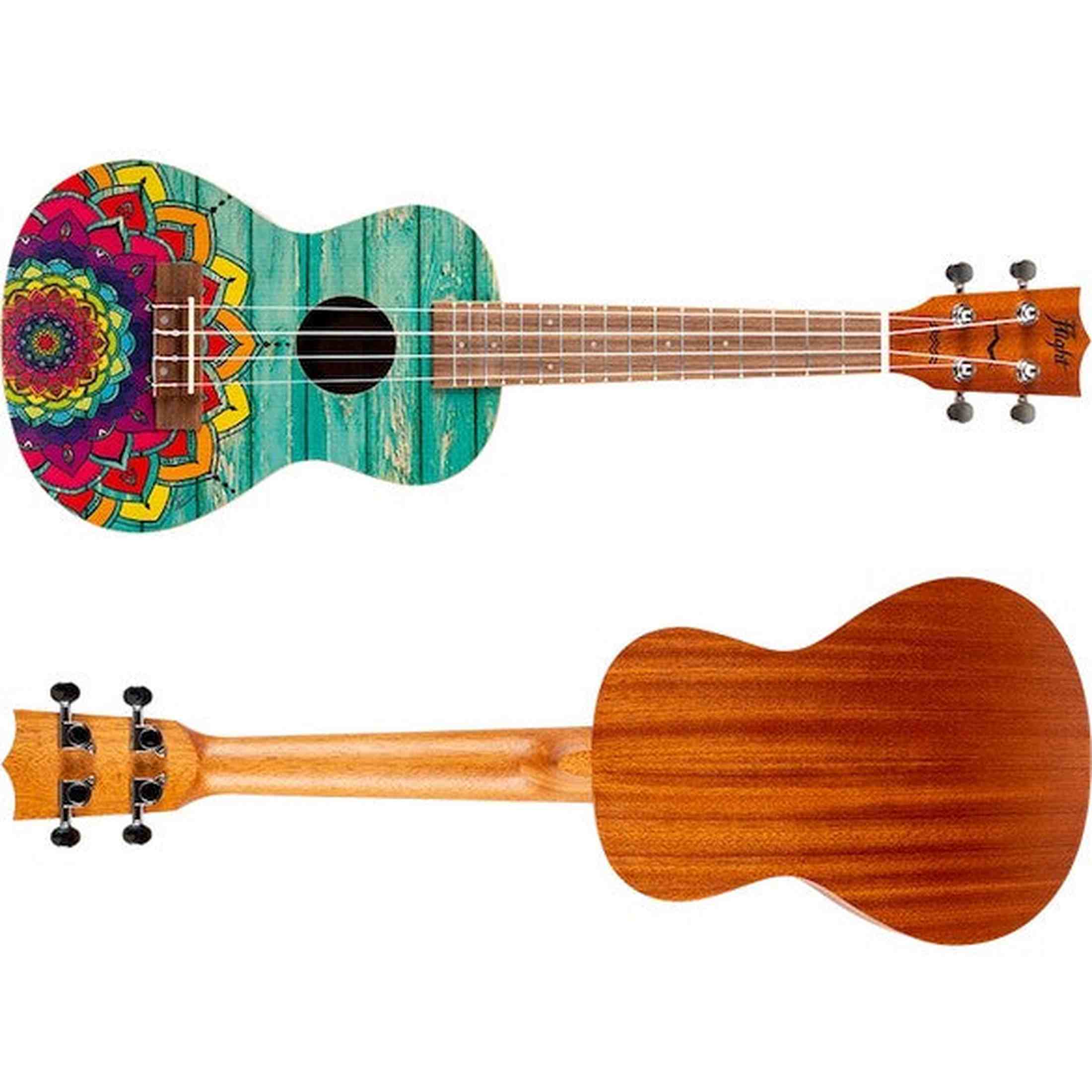 Flight AUC-33 Mansion Concert Ukulele met Spruce Top, Sapele Body en Aquila Nylgut Snaren