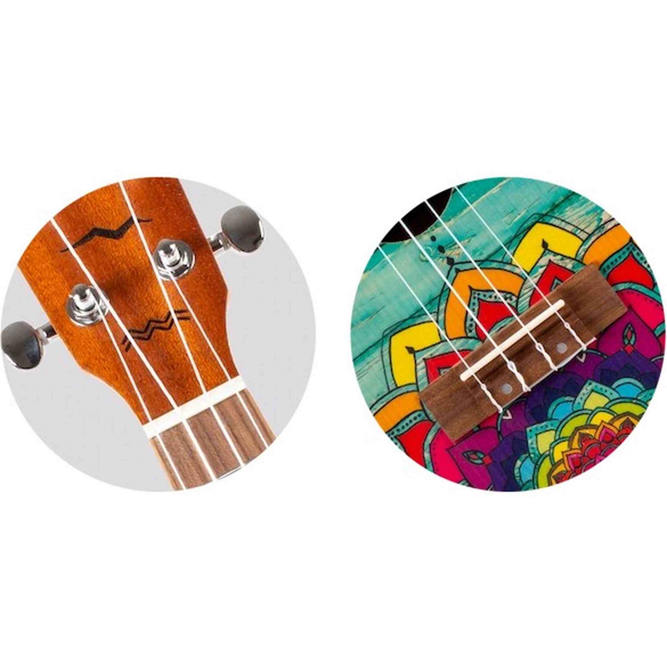 Flight AUC-33 Mansion Concert Ukulele met Spruce Top, Sapele Body en Aquila Nylgut Snaren