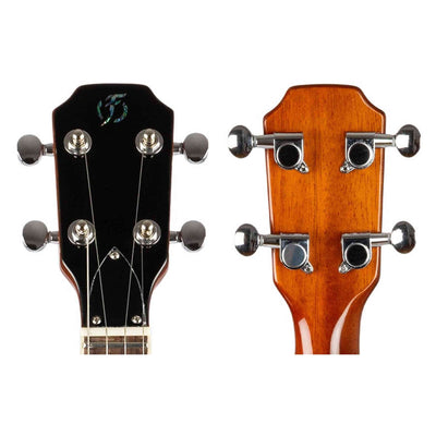 Flight VANGUARD TENOR TPP Elektrische Solidbody Tenor Ukulele met 2 Humbuckers