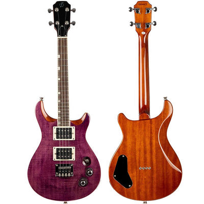 Flight VANGUARD TENOR TPP Elektrische Solidbody Tenor Ukulele met 2 Humbuckers