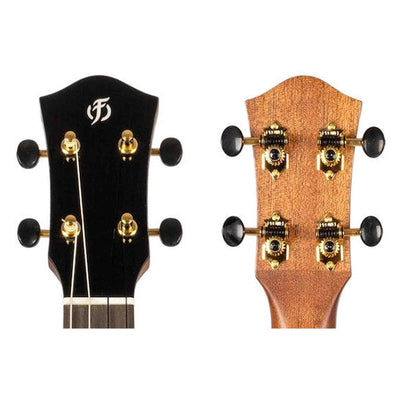 Flight Aurora Baritone EQ-A Elektrisch-Akoestische Baritone Ukulele met Solid Spruce Top, Rosewood Body en C1U Pickup