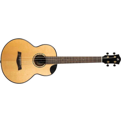 Flight Aurora Baritone EQ-A Elektrisch-Akoestische Baritone Ukulele met Solid Spruce Top, Rosewood Body en C1U Pickup