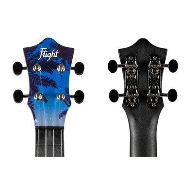 Flight UTS-42 VIBE Ultra Travel Soprano Ukulele met Polycarbonate Body en Fluorocarbon Snaren