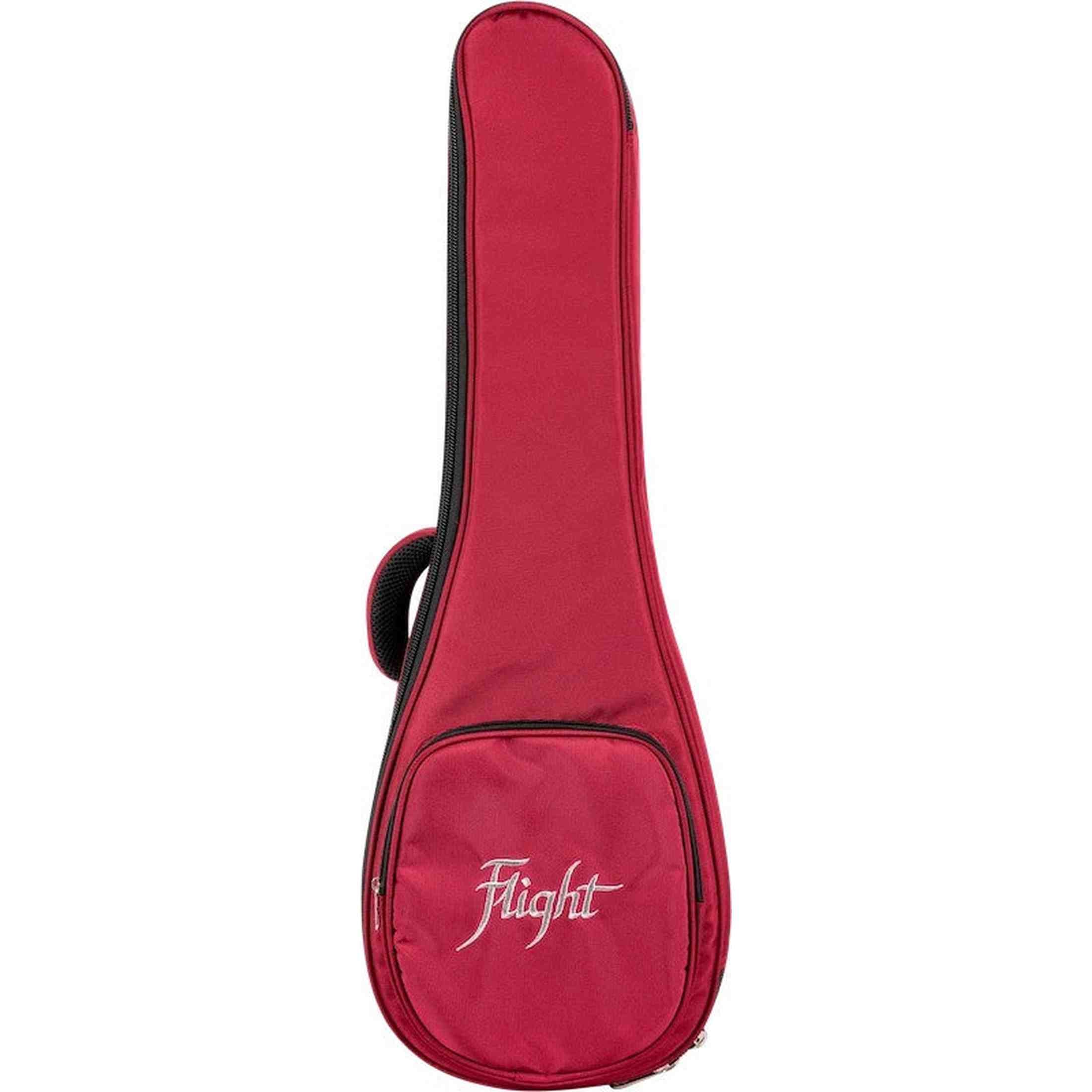 Flight Nora Baritone EQ-A Elektrisch-Akoestische Baritone Ukulele met Solid Sitka Spruce Top, Mahogany Body en Stalen Snaren