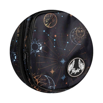 Flight FUB-S-GALAXY Gevoerde Gigbag voor Soprano Ukulele met Galaxy Design en Accessoirevak