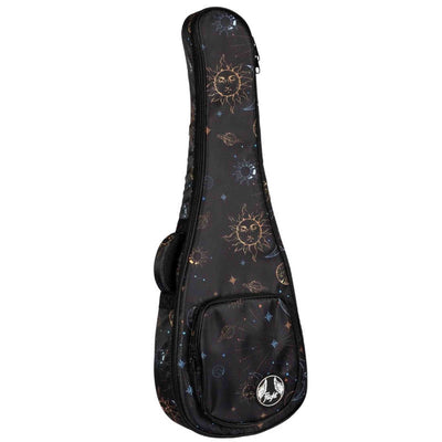 Flight FUB-T-GALAXY Gevoerde Gigbag voor Tenor Ukulele met Galaxy Design en Accessoirevak