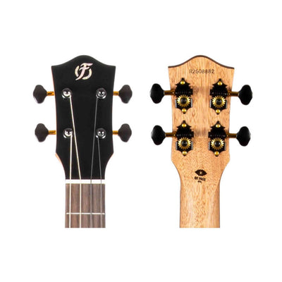 Flight Aviator Galaxy Baritone BR CE All Solid Poplar/Mango Cosmic Brown Elektro Akoestische Ukulele