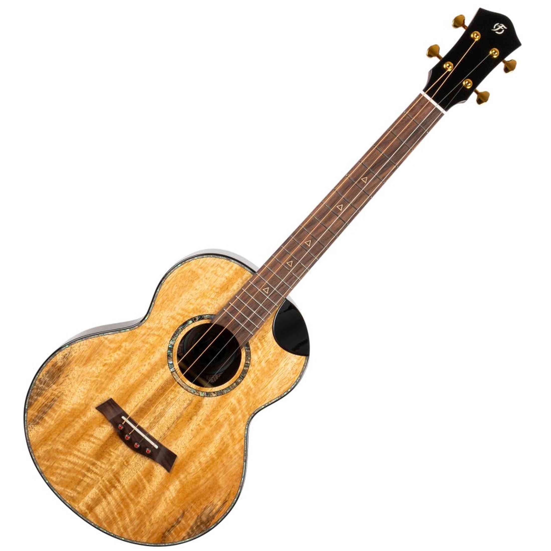 Flight MAIA LUXE Bariton Ukulele Solid Mango/Rosewood met Pickup