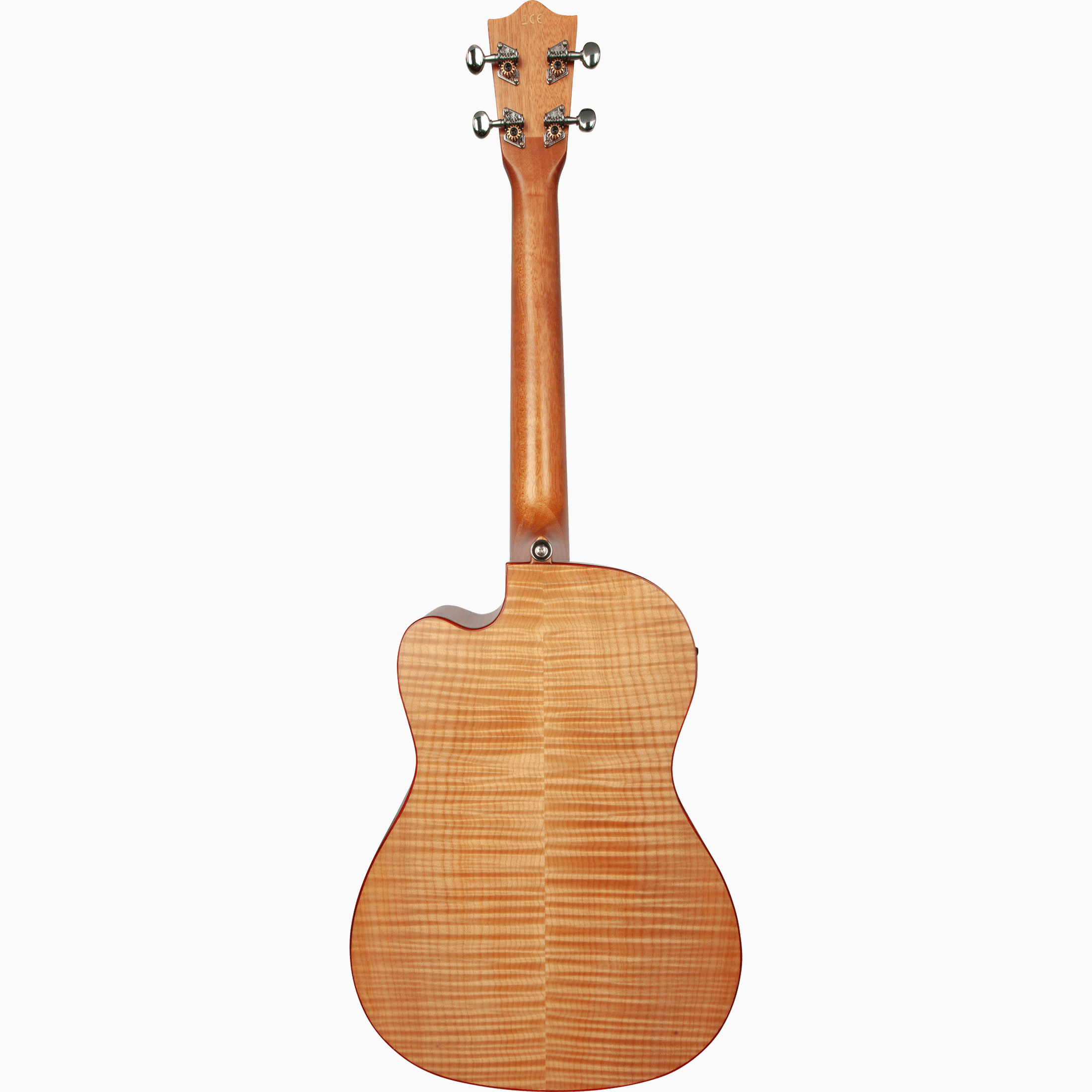 LANIKAI LKUFM-CEB Baritonukelele, Flame Maple-serie, cutaway, voorversterker, ta