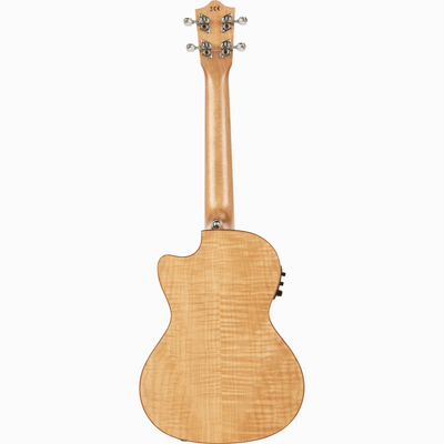 LANIKAI LKUFM-CET Tenorukelele, Flame Maple-serie, cutaway, voorversterker, tas