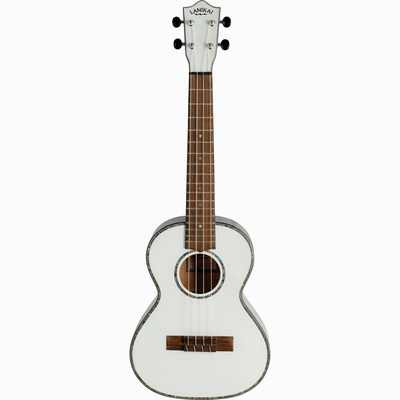 LANIKAI LKUJMS-AWT2 Tenorukelele, Julia Michaels White Pearl Signature, tas