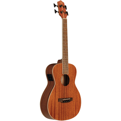 LANIKAI LKUMA-EBU Basukelele, Electric, Mahogany, MA-EBU, Voorversterker, Tas
